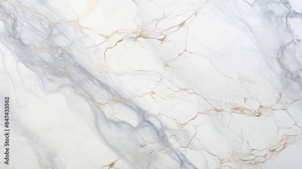 Obraz premium Elegant Close-Up of Marble and precious stone, gem Texture Showcasing Intricate Veins and Subtle Color Variations, Perfect for a Luxurious and Sophisticated Desktop Wallpaper Design