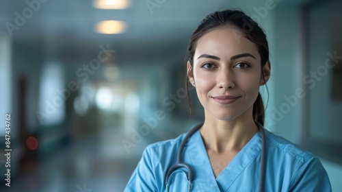 Emergency Room Nurse in Hospital Setting