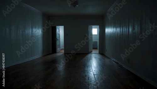  As you step into the scary room, a chill runs down your spine, sensing unseen eyes watching your every move ai_generated