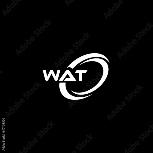 ABSTRACT WAT LOGO DESIGN