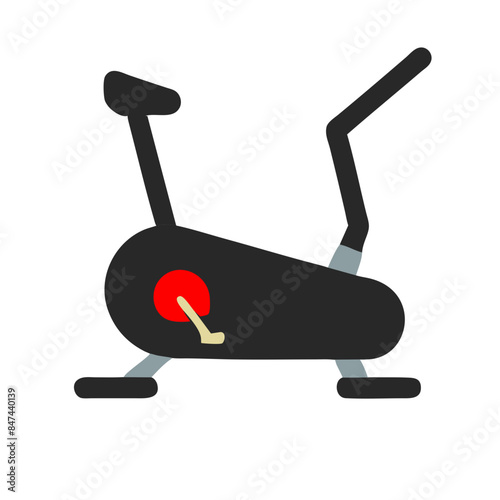 Exercise bike icon