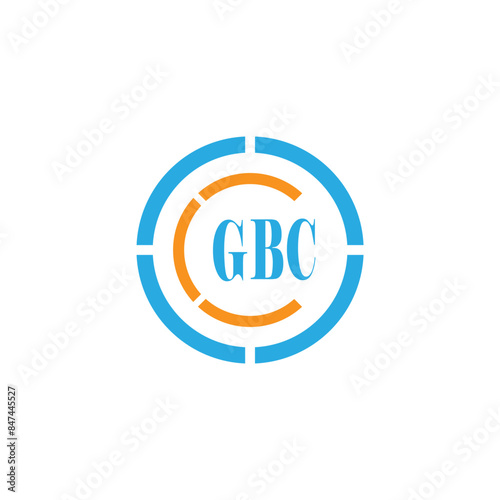 Alphabet letters Initials Monogram logo GBC