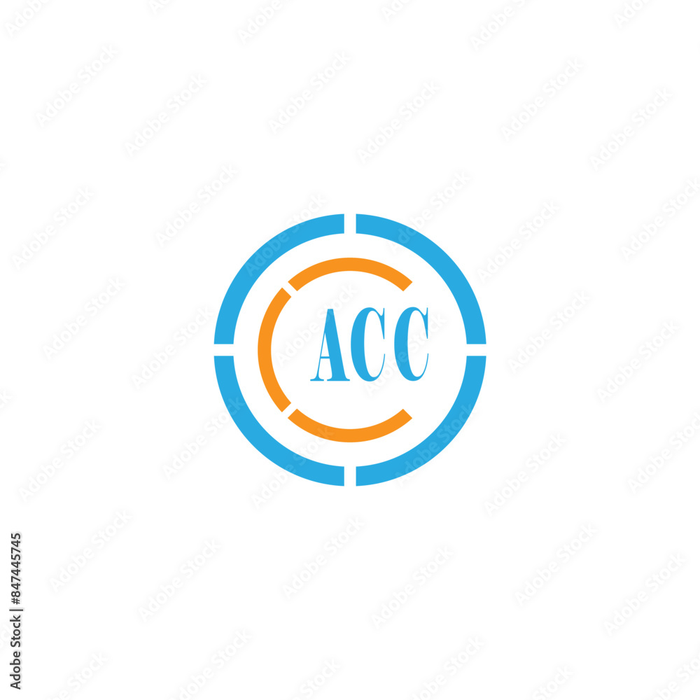 Alphabet letters Initials Monogram logo ACC Alphabet letters Initials Monogram logo ACC