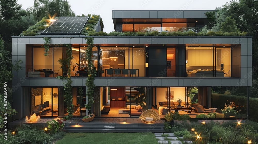 Eco-Modern Villa- green roof Eco-Modern Villa- green roof