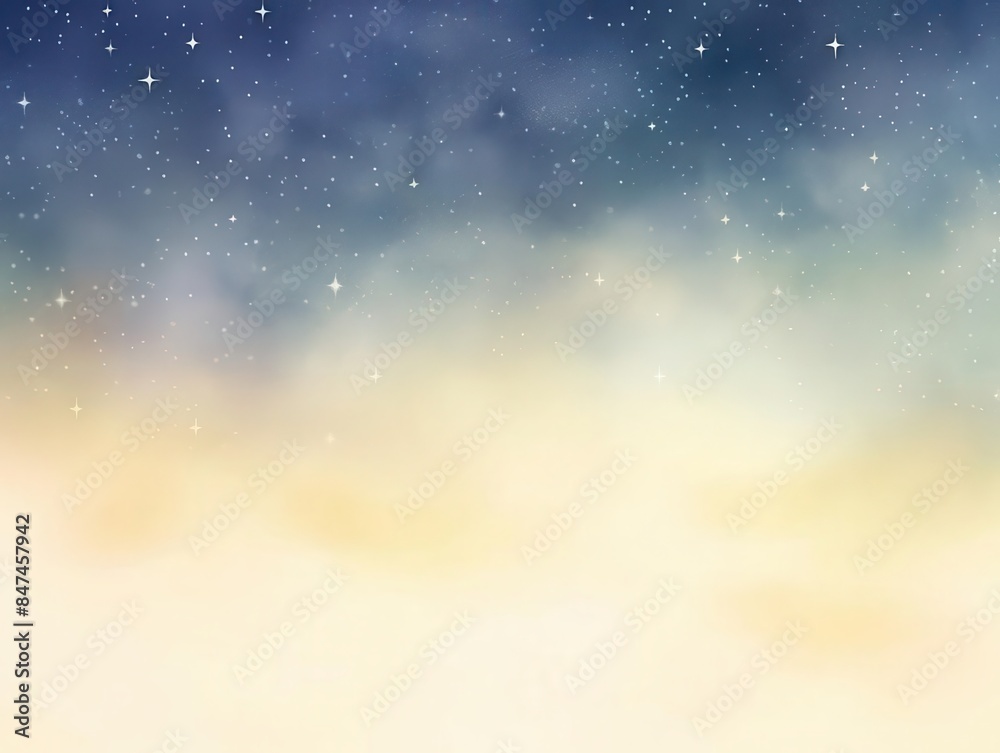 beautiful blurred sky gradient dark blue soft golden hues, dotted shimmering stars creating dreamy atmosphere. beautiful blurred sky gradient dark blue soft golden hues, dotted shimmering stars creating dreamy atmosphere.