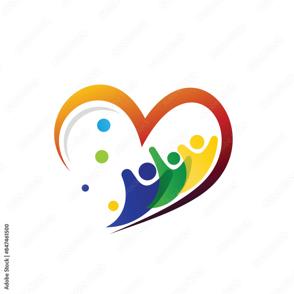 Loving family vector icon Loving family vector icon
