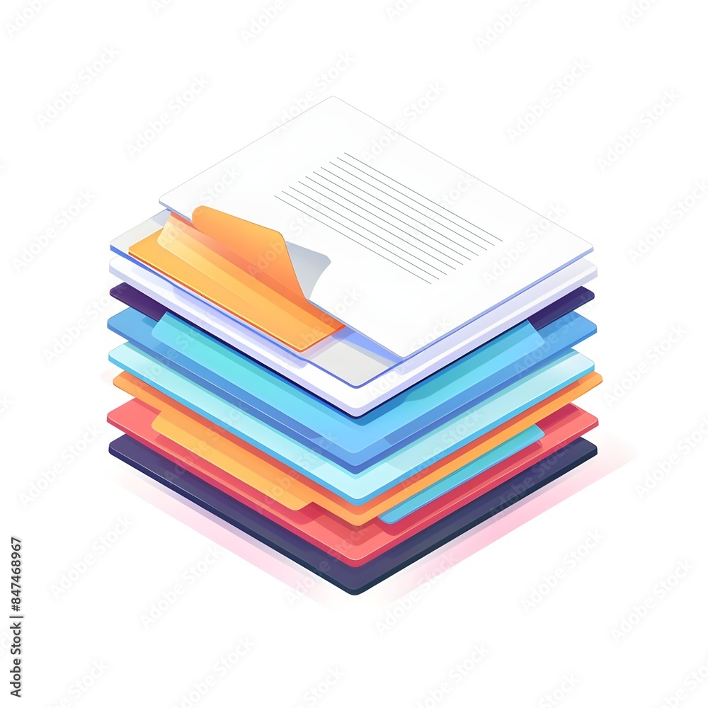 Fototapeta premium stack of books