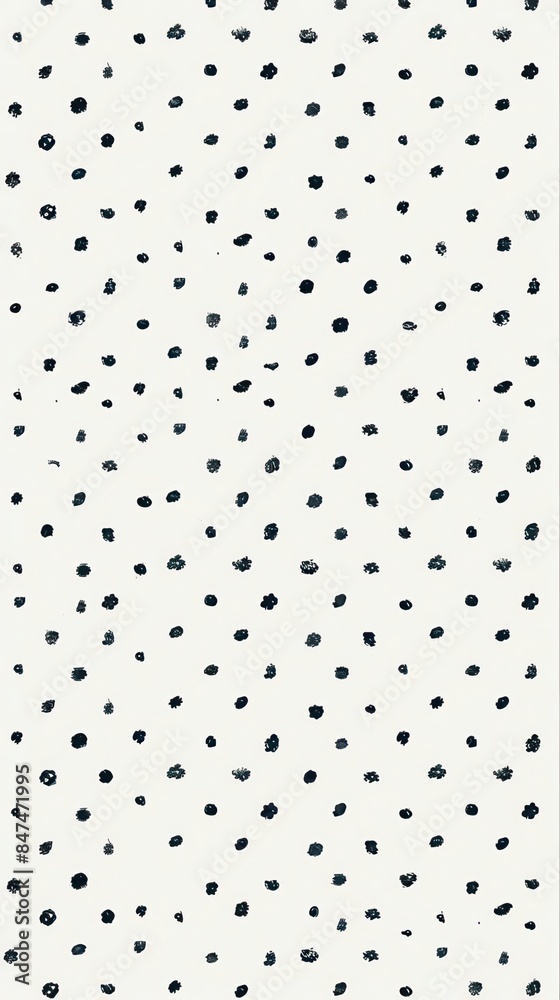 Black polka dot pattern on a white background, minimalistic design, perfect for textiles, wallpaper, and digital media. Black polka dot pattern on a white background, minimalistic design, perfect for textiles, wallpaper, and digital media.
