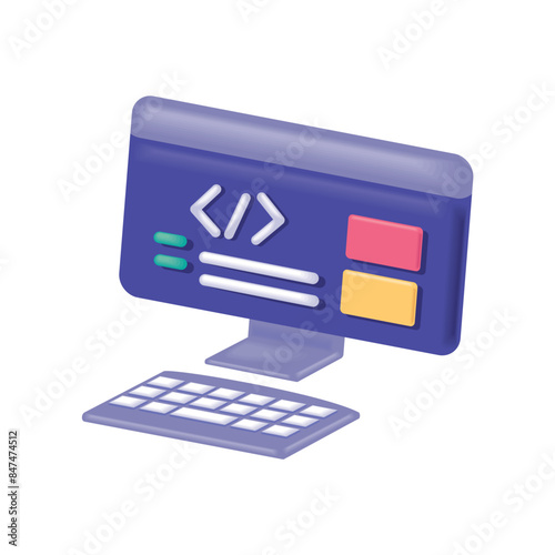 programming screen code on computer