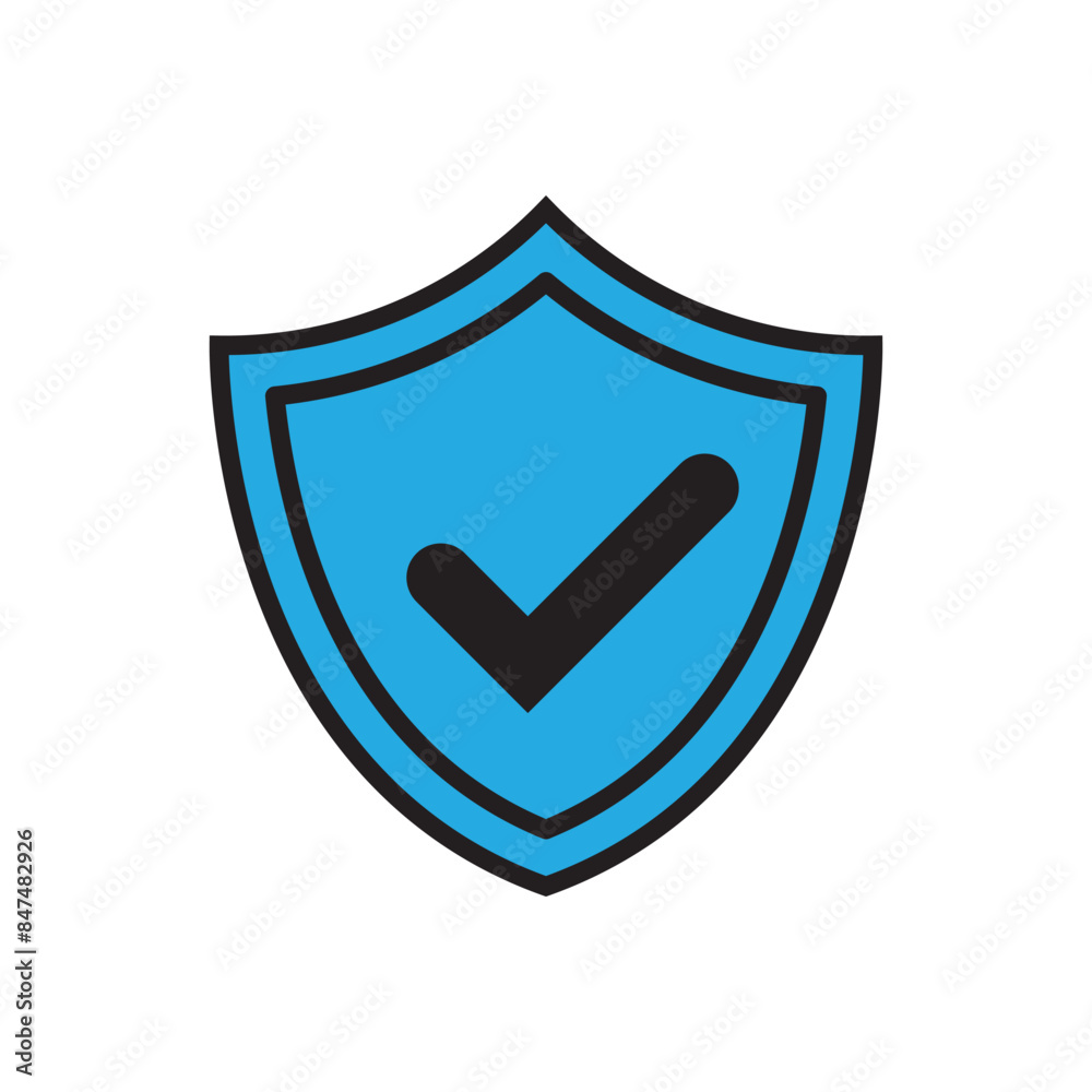 Shield & Checkmark logo icon Shield & Checkmark logo icon