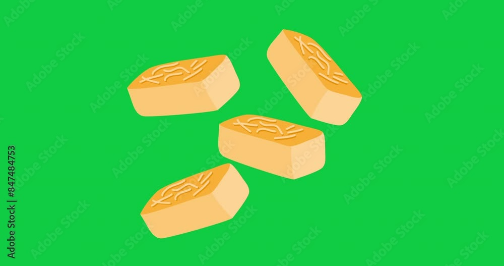 kastangel cheese cookie to celebrate Eid al Fitr animation kastangel cheese cookie to celebrate Eid al Fitr animation
