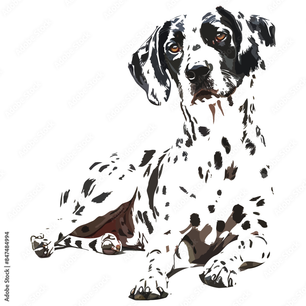 custom made wallpaper toronto digitalDog silhouettes vector image