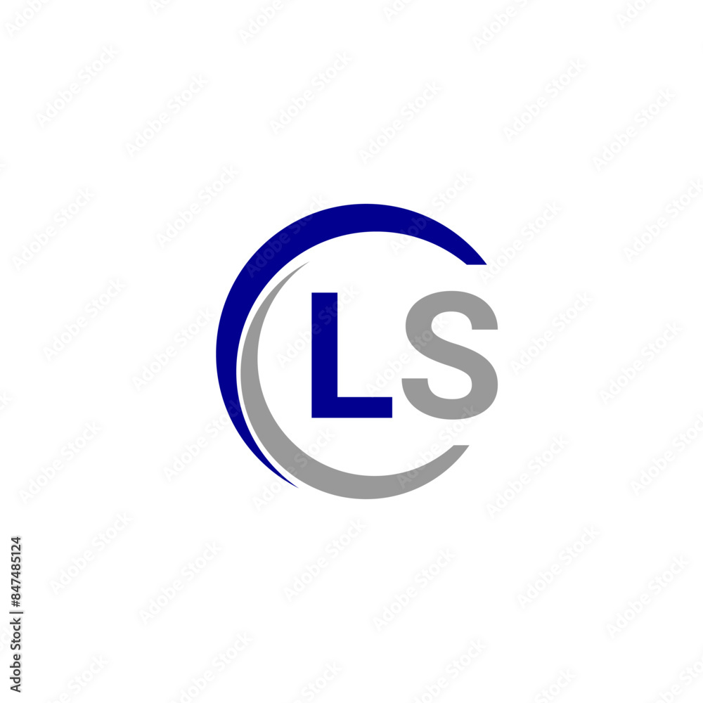 Alphabet letters Initials Monogram logo LS, INITIAL Letter LS logo design, template vector illustration. LS Initial Letter Logo design vector template, Graphic Alphabet Symbol for Corporate Business.

