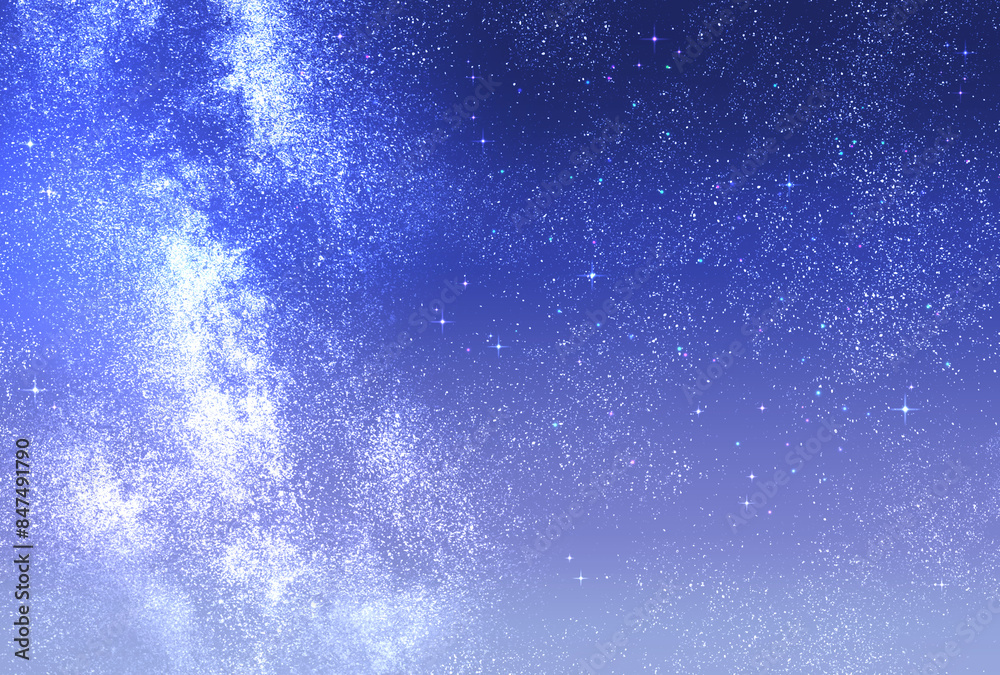 Obraz premium 背景素材_夜空