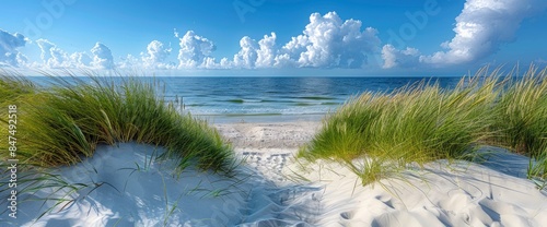 The North Sea Beach In North Holland From Julianadorp Aan Zee, A Scenic View, HD