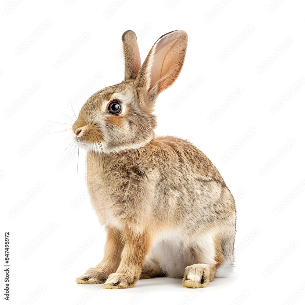 Obraz premium rabbit isolated on white background