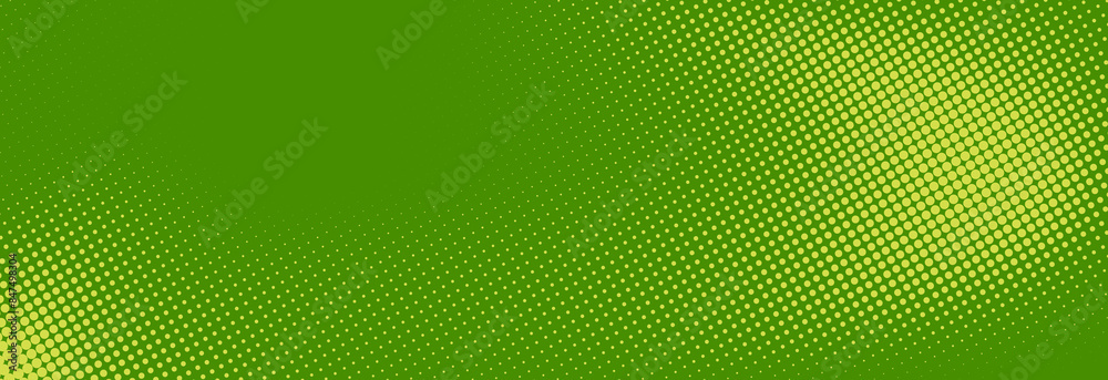 Green halftone pattern. Retro comic gradient background. Greenish pixelated dotted texture overlay. Cartoon pop art vanishing gradient pattern. Vector backdrop for poster, banner, advertisement Green halftone pattern. Retro comic gradient background. Greenish pixelated dotted texture overlay. Cartoon pop art vanishing gradient pattern. Vector backdrop for poster, banner, advertisement
