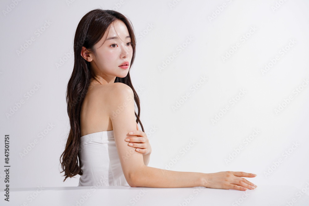 美しい若いアジア女性のビューティー ポートレート 美しい若いアジア女性のビューティー ポートレート