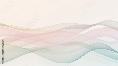 A wave of color is displayed on a white background