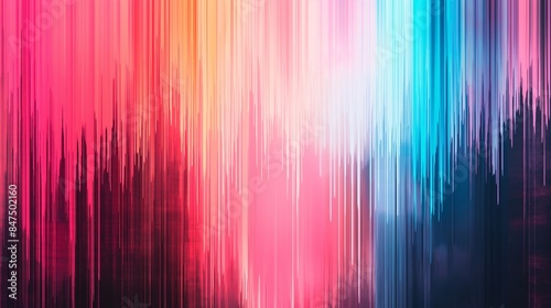 Rainbow geometric straight lines abstract background