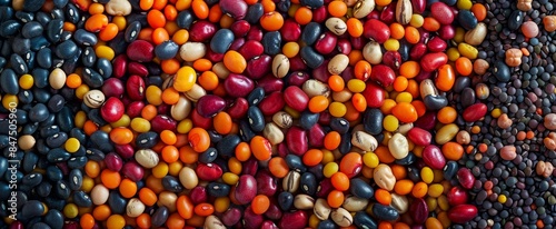 Colorful Assortment of Legumes