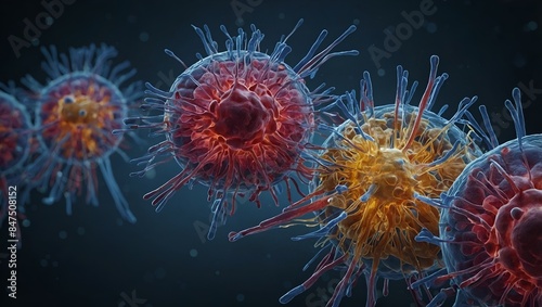 Immune system. A complex network of organs, cells and proteins that defends the body against infection © Nature Creative