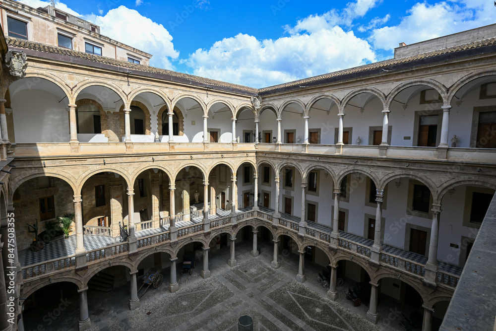 Obraz premium Palace of the Normans, Palazzo Reale - Palermo, Italy