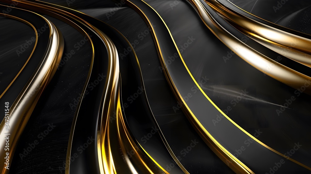 black and gold marble texture