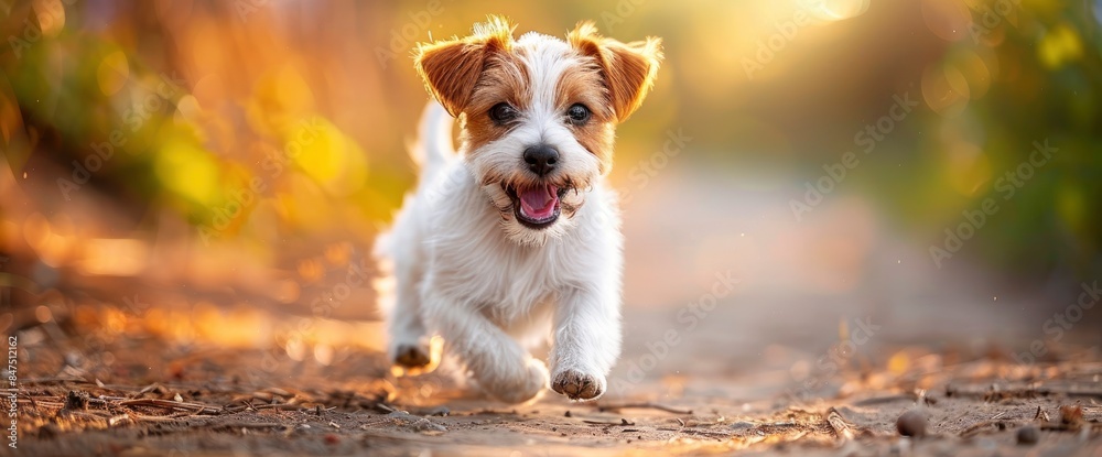 A Happy And Healthy Male Jack Russell Terrier Dog Playing Outside During Summertime, HD A Happy And Healthy Male Jack Russell Terrier Dog Playing Outside During Summertime, HD
