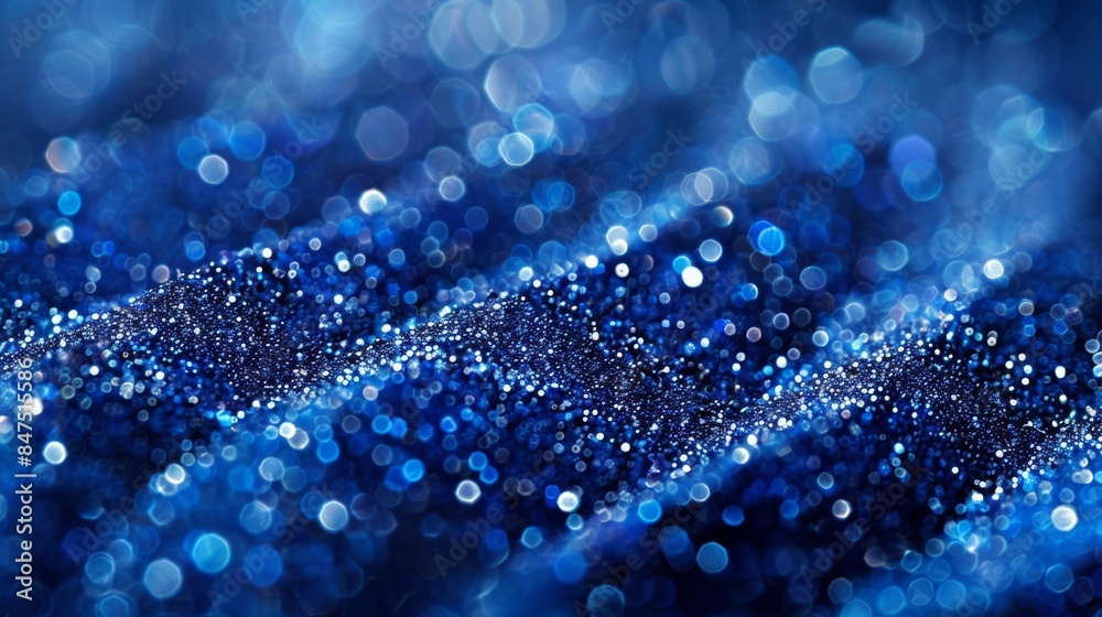 The blue sand surface has a beautiful wave-like pattern. The blue sand surface has a beautiful wave-like pattern.