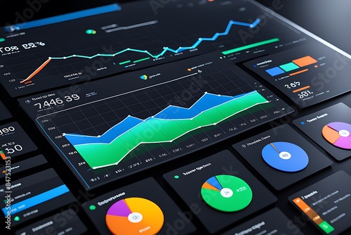  google analytics, 3d rendering design. 
