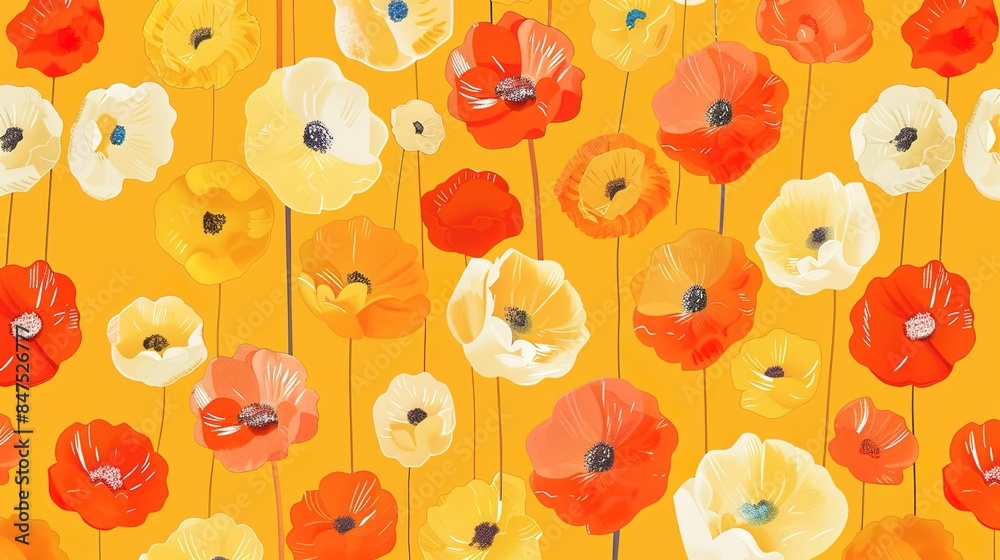 Sunny pattern wallpaper Sunny pattern wallpaper