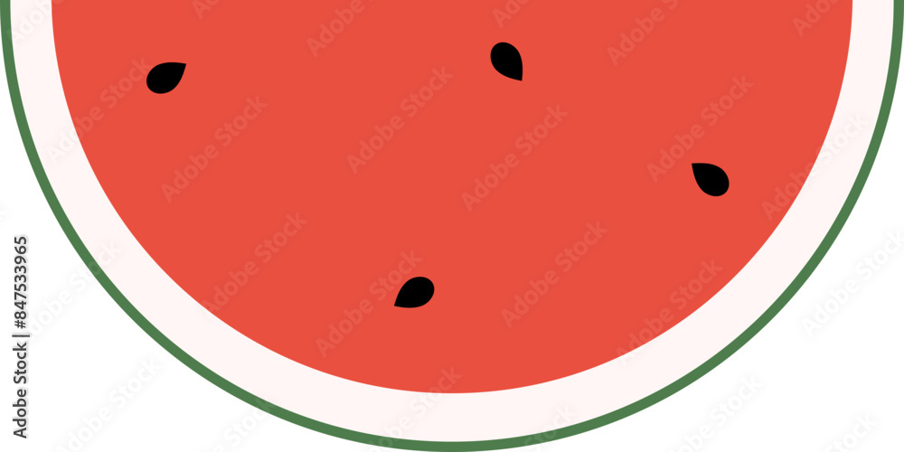 Fototapeta premium 수박 그림