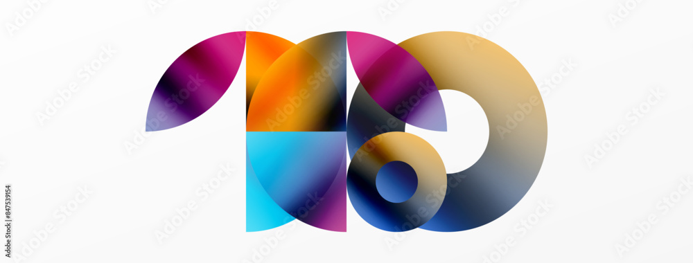 Circle and triangle abstract background. Concept for creative technology, digital art, social communication, and modern science. Ideal for posters, covers, banners, brochures, and websites Circle and triangle abstract background. Concept for creative technology, digital art, social communication, and modern science. Ideal for posters, covers, banners, brochures, and websites