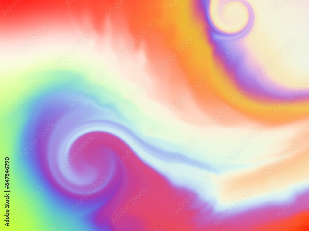 Obraz premium abstract liquid rainbow background