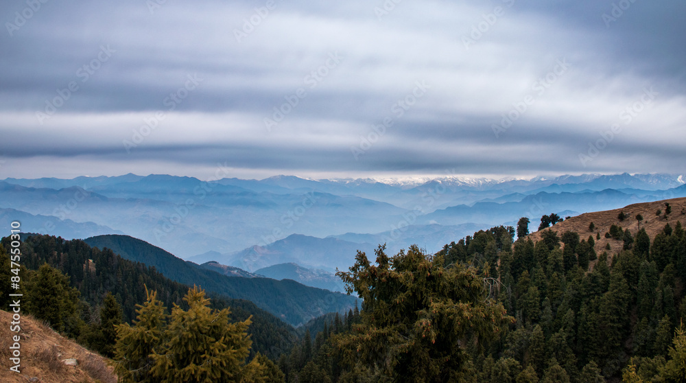 Fototapeta premium mountains and clouds