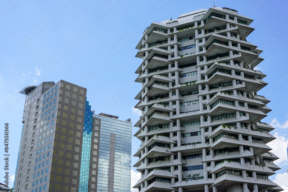 Intiland Tower building which has a unique and beautiful architecture. PT Intiland Development Tbk is a property company headquartered in Jakarta, Indonesia. Intiland Tower building which has a unique and beautiful architecture. PT Intiland Development Tbk is a property company headquartered in Jakarta, Indonesia.