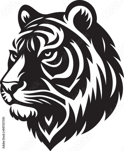 Wallpaper Mural A tiger Torontodigital.ca