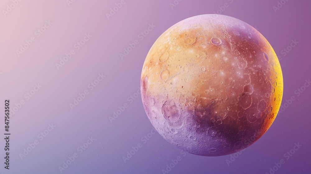 3D Render of Pluto in Soft Lighting 3D Render of Pluto in Soft Lighting