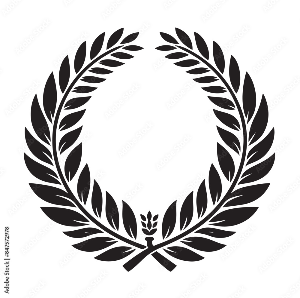 laurel sign illustration icon logo vector illustration laurel sign illustration icon logo vector illustration