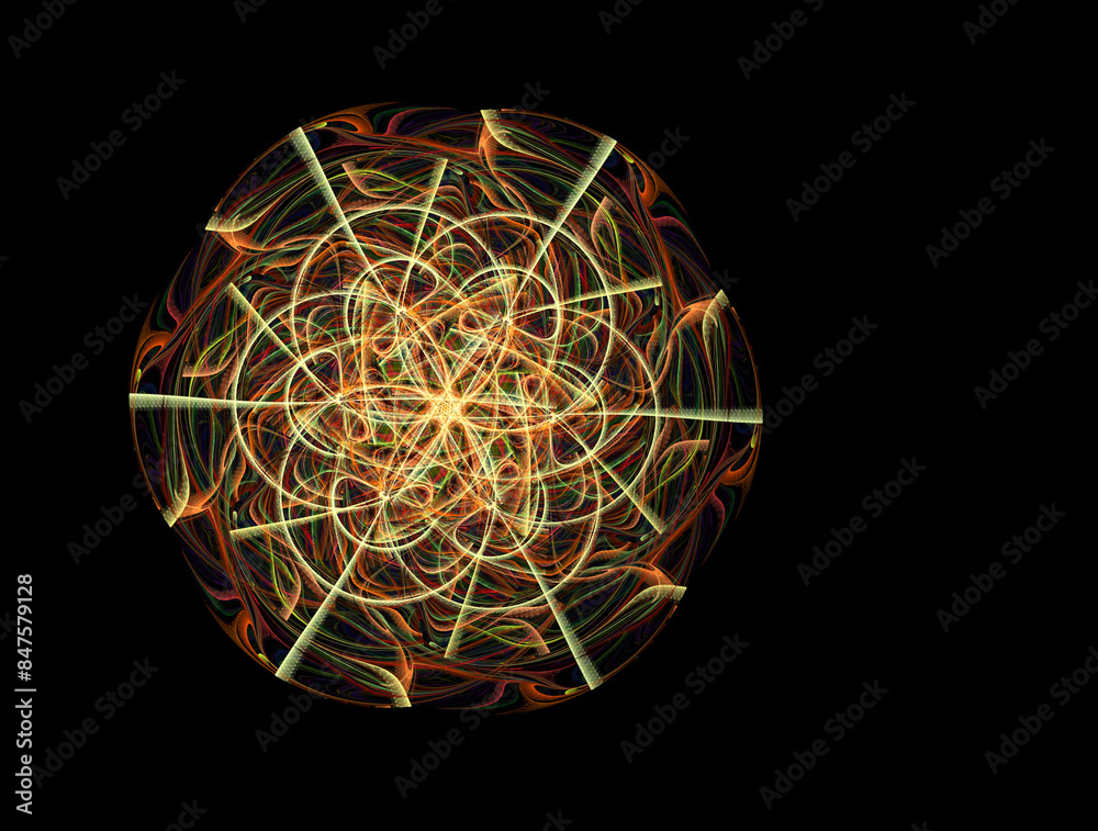 Imaginatory fractal abstract background Image Imaginatory fractal abstract background Image