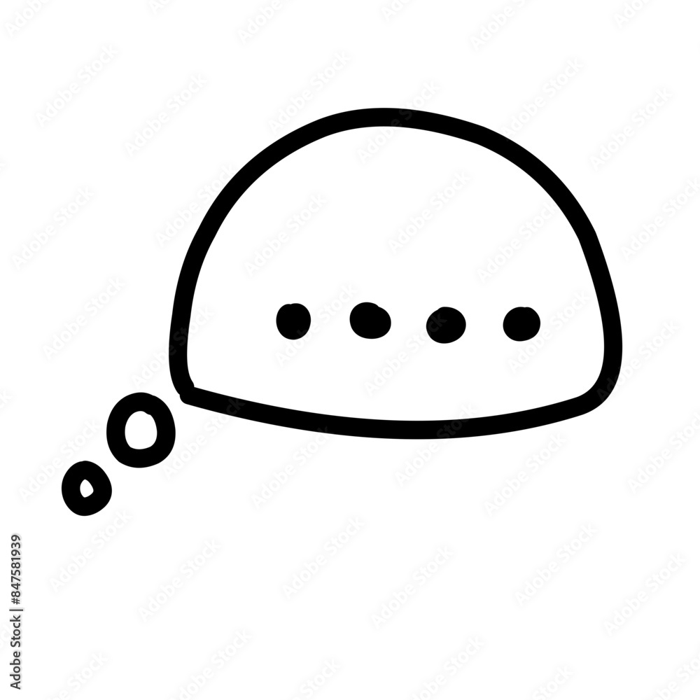 Chat Bubble Line Icon Chat Bubble Line Icon