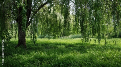 Poplar and willow trees description © 2rogan