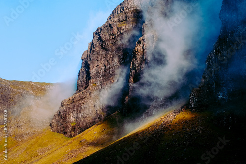 Photography Mist covered mountains of the Isle of Skye