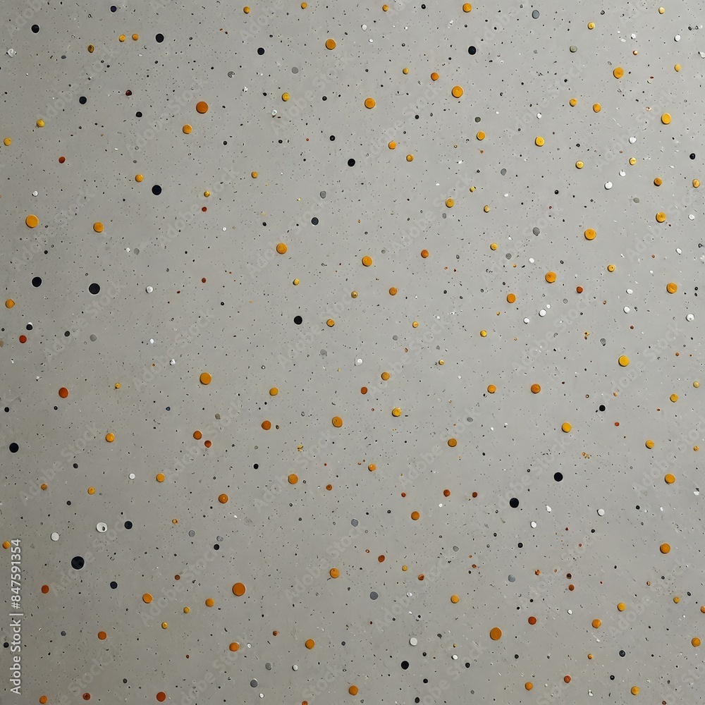 Abstract Grey Background with Multicolored Dots. Abstract Grey Background with Multicolored Dots.