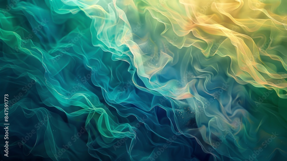 Translucent layered brushstrokes auroras abstract background Translucent layered brushstrokes auroras abstract background