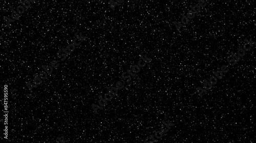 Starry night sky. Dark blue night sky with stars. Galaxy space background. New Year, Christmas and Celebration background concept. © Maliflower73