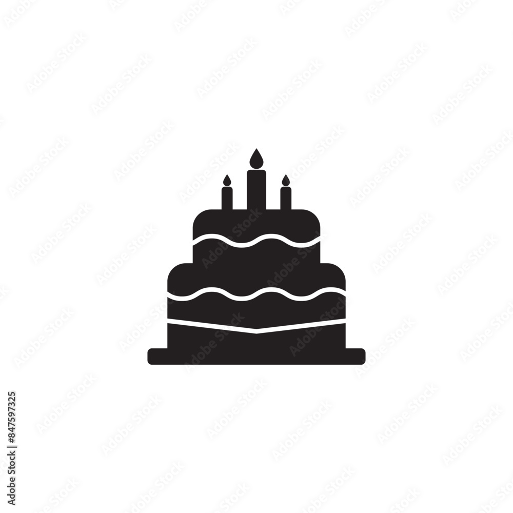 birthday cake icon birthday cake icon