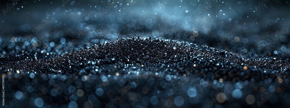 Abstract wave with soft black glowing light background. Abstract wave with soft black glowing light background.
