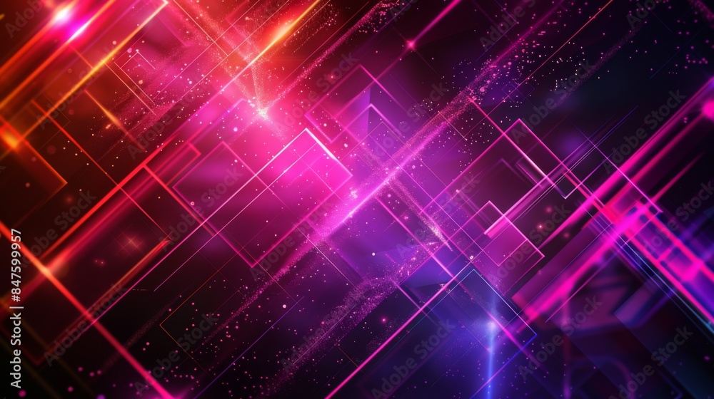 Abstract neon lights background illusttration geenerateed byy ai Abstract neon lights background illusttration geenerateed byy ai